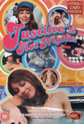 Les Nuits chaudes de Justine - Jaquette DVD Royaume-Uni