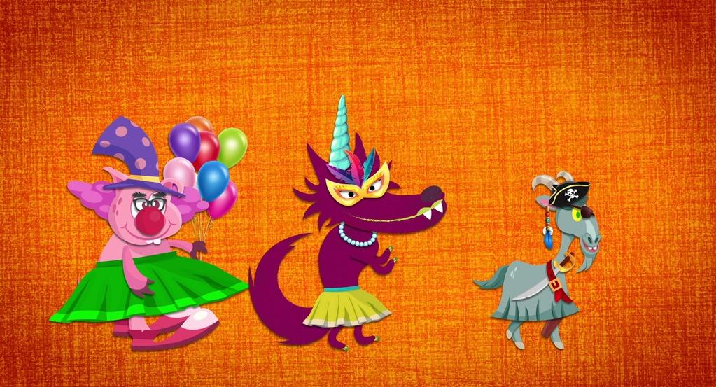 Je suis... un loup ! Je suis... un loup !