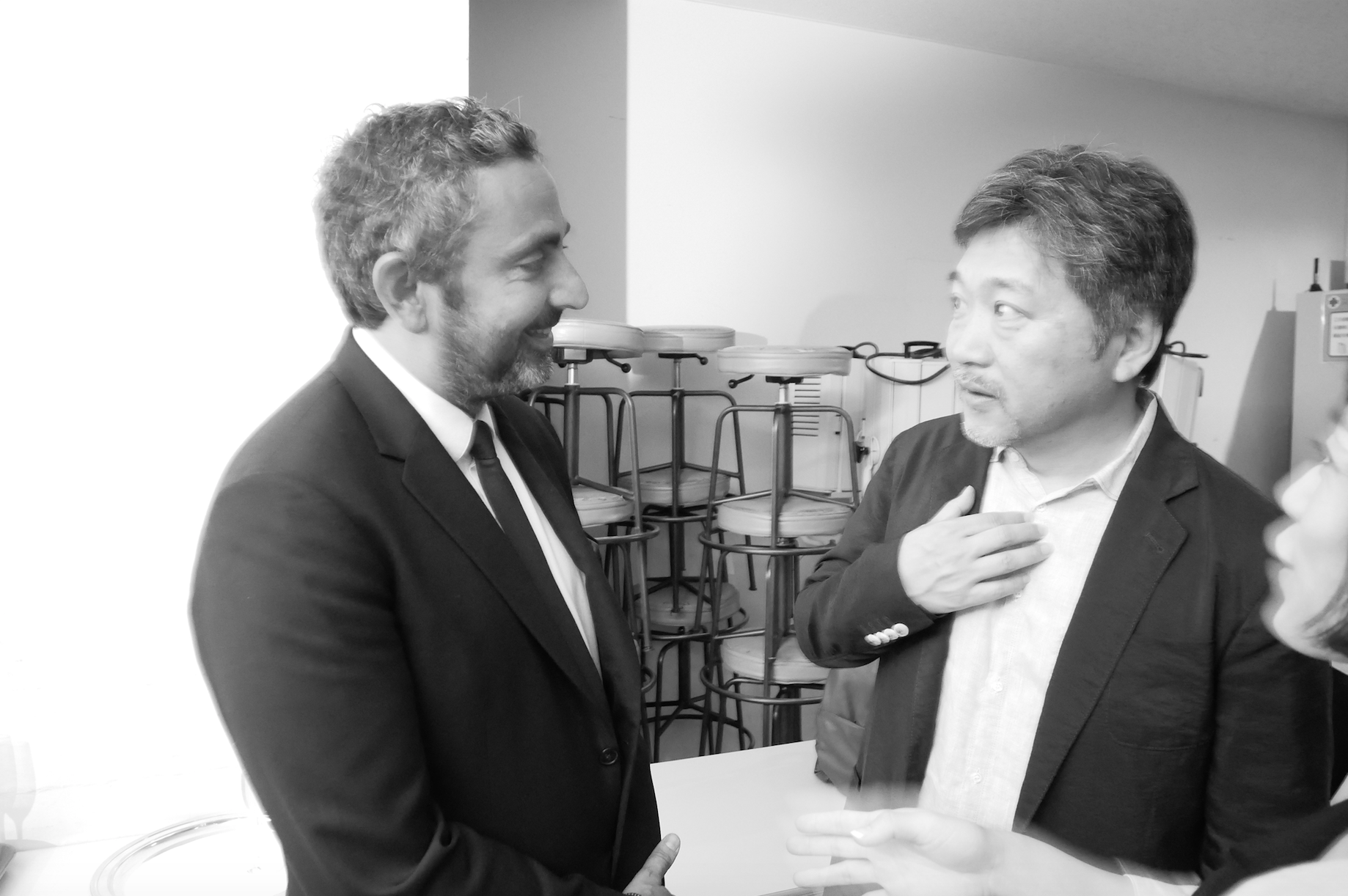 June 21: Opening of the 26th French Film Festival in Japan - Eric Toledano et Hirokazu Kore-eda - © S. Cauchon/UniFrance June 21: Opening of the 26th French Film Festival in Japan - Eric Toledano et Hirokazu Kore-eda - © S. Cauchon/UniFrance