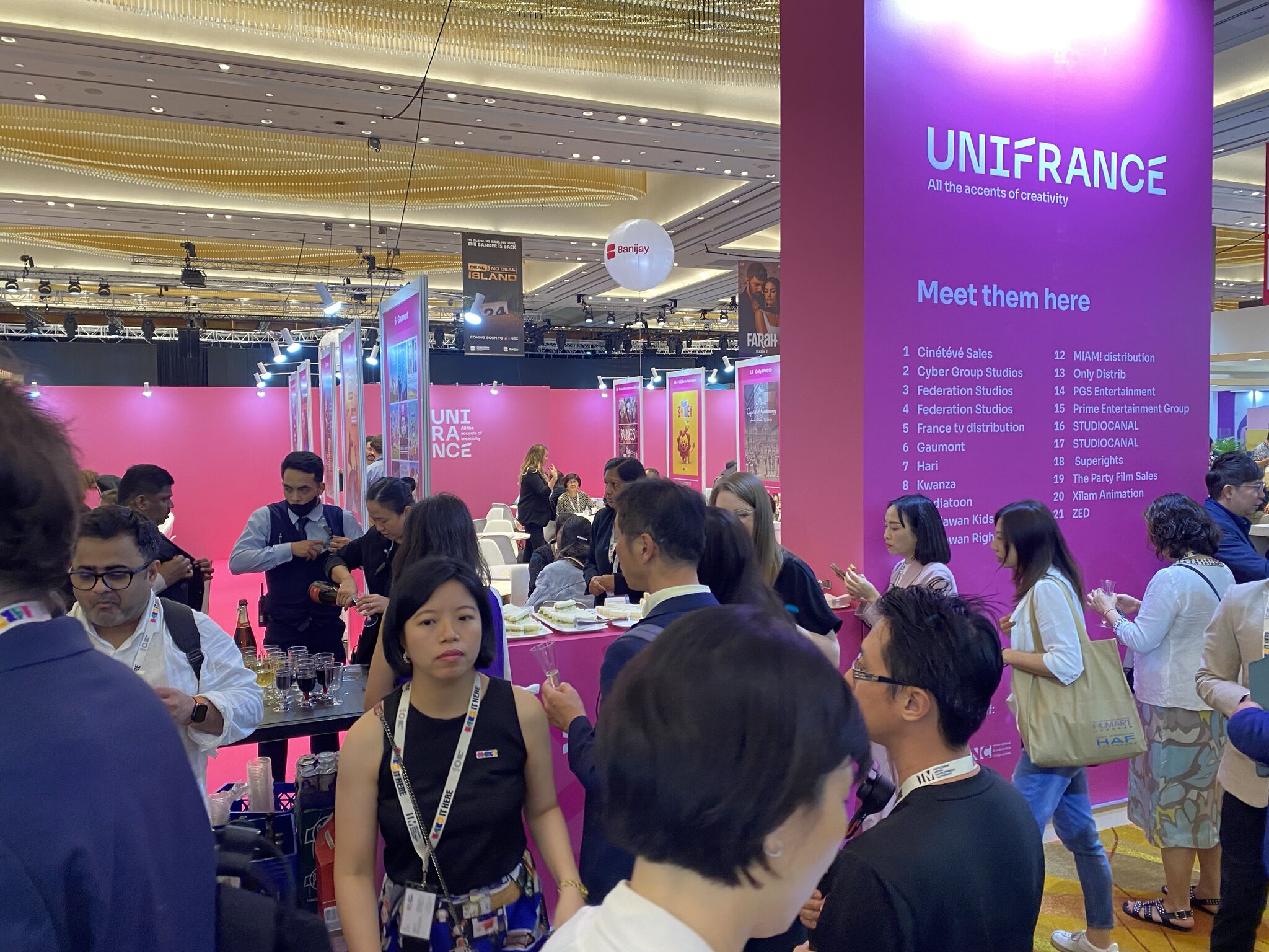 La délégation française à l’Asia TV Forum & Market avec Unifrance La délégation française à l’Asia TV Forum & Market avec Unifrance