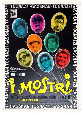 Les Monstres - Poster Italie Les Monstres - Poster Italie