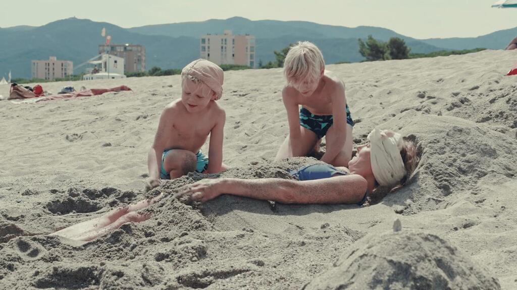 Fanny &agrave; la plage