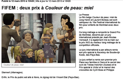 FIFEM - Festival International du Film pour enfants de Montréal FIFEM - Festival International du Film pour enfants de Montréal