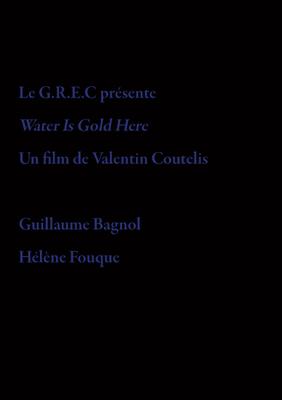 Water is Gold Here Water is Gold Here