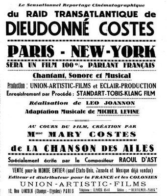 Costes et l'Atlantique Costes et l'Atlantique