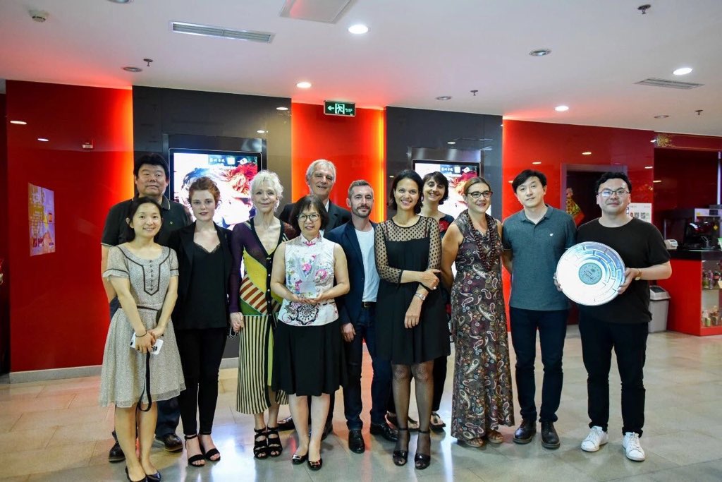 UniFrance presents a French Cinema Award to Sun Xianghui UniFrance presents a French Cinema Award to Sun Xianghui