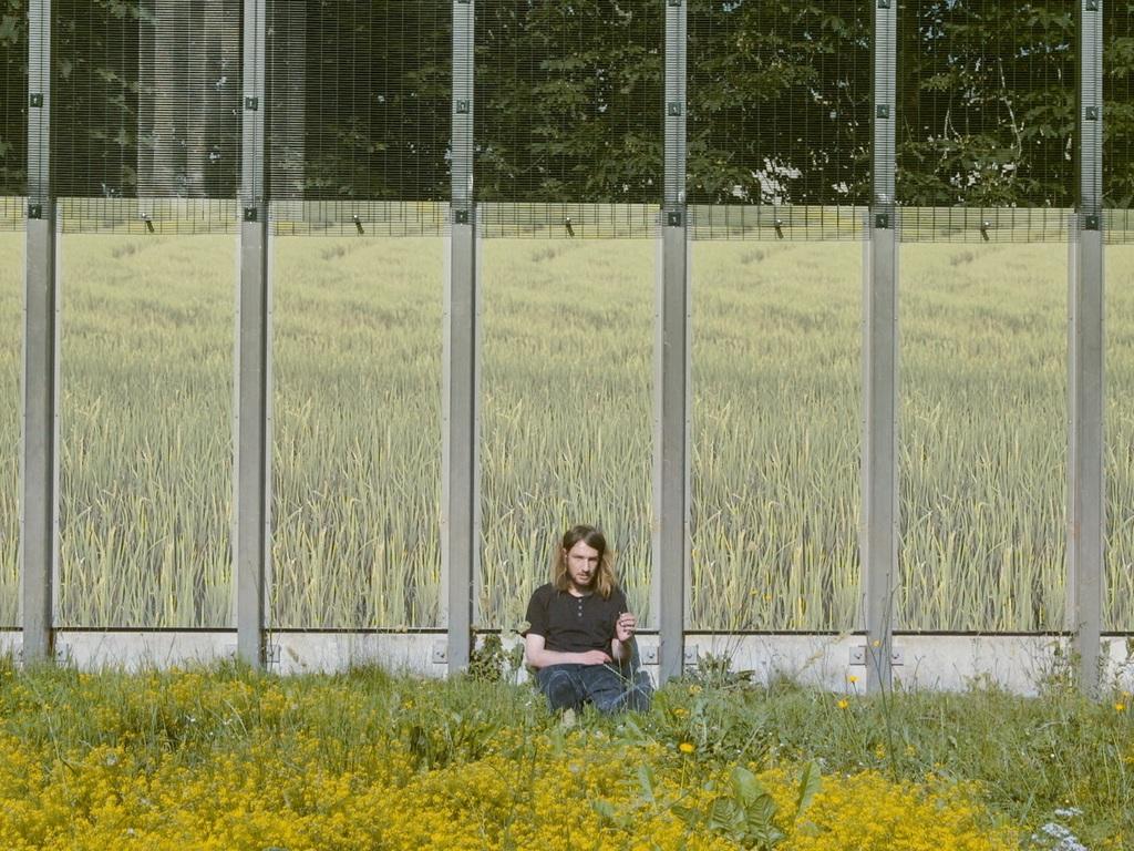 A Man Leaning A Man Leaning