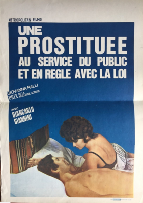 Prostitution Italian Style - Poster - Belgium Prostitution Italian Style - Poster - Belgium