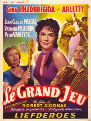 Flesh and the Woman - Poster Belgique Flesh and the Woman - Poster Belgique