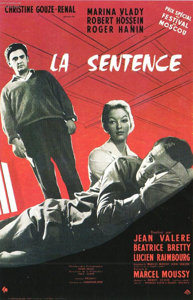 La Sentence - Poster France La Sentence - Poster France