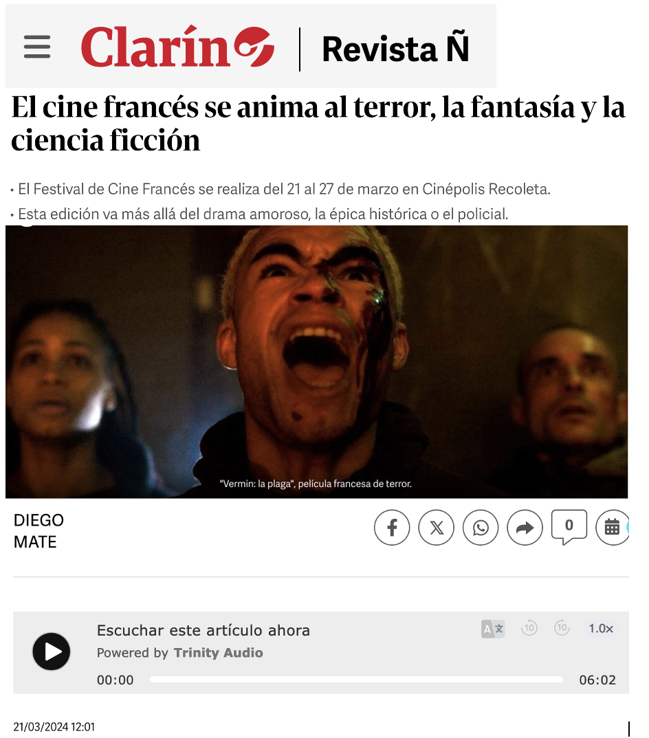 Revue de presse internationale - Mars 2024 Revue de presse internationale - Mars 2024