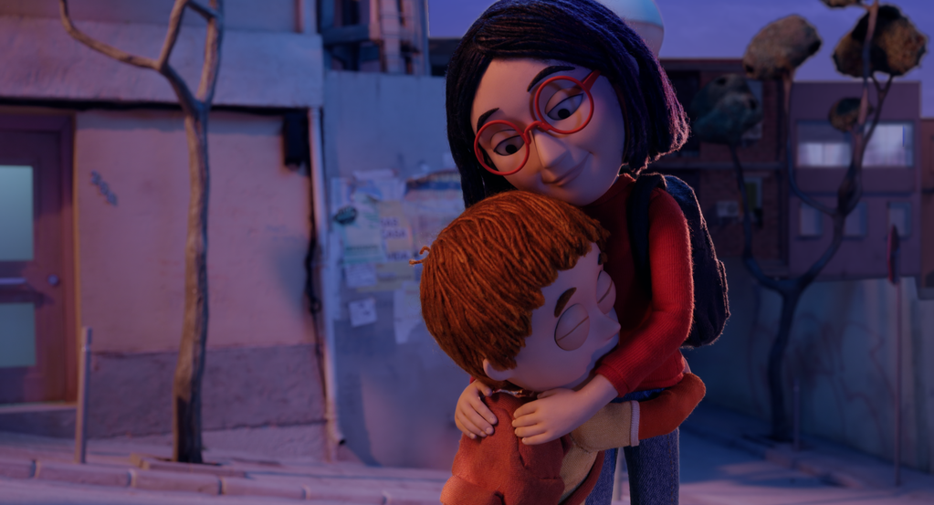 Olivia y el terremoto invisible - &copy; CITOPLASMAS _ KINETIC ARMATURES _ CORNELIUS FILMS _ B&Iacute;GARO FILMS _ VIVEMENT LUNDI ! _ PANIQUE! _ P&Aacute;JARO _ NADASDY FILM