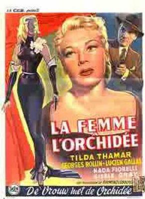 La Femme à l'orchidée - Poster Belgique La Femme à l'orchidée - Poster Belgique