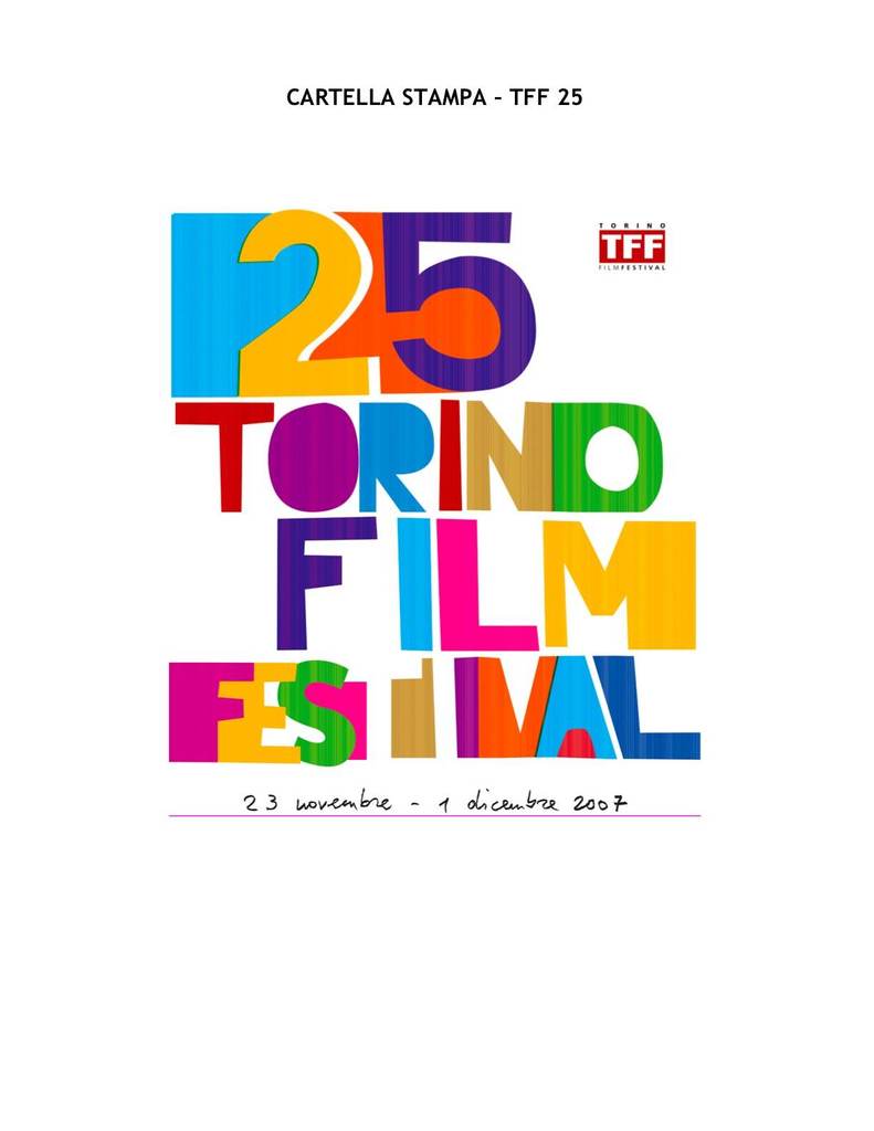 Festival de Cine de Turín - 2007 Festival de Cine de Turín - 2007