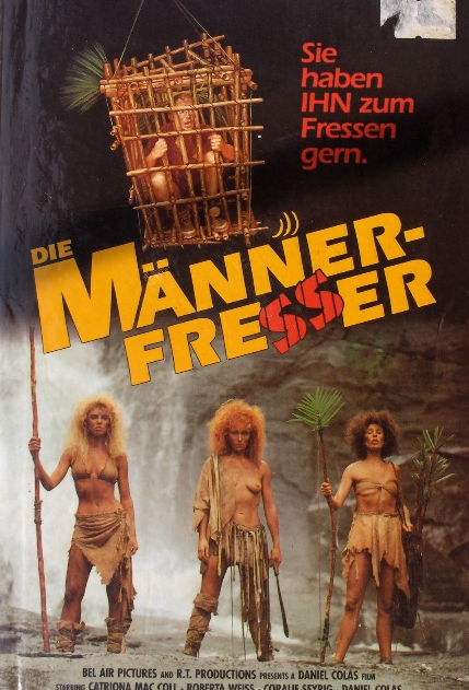 Man Eaters - Jaquette VHS Allemagne Man Eaters - Jaquette VHS Allemagne