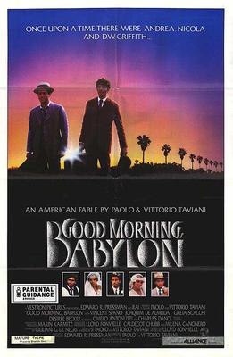 Good Morning, Babylon - Poster - Etats-Unis Good Morning, Babylon - Poster - Etats-Unis