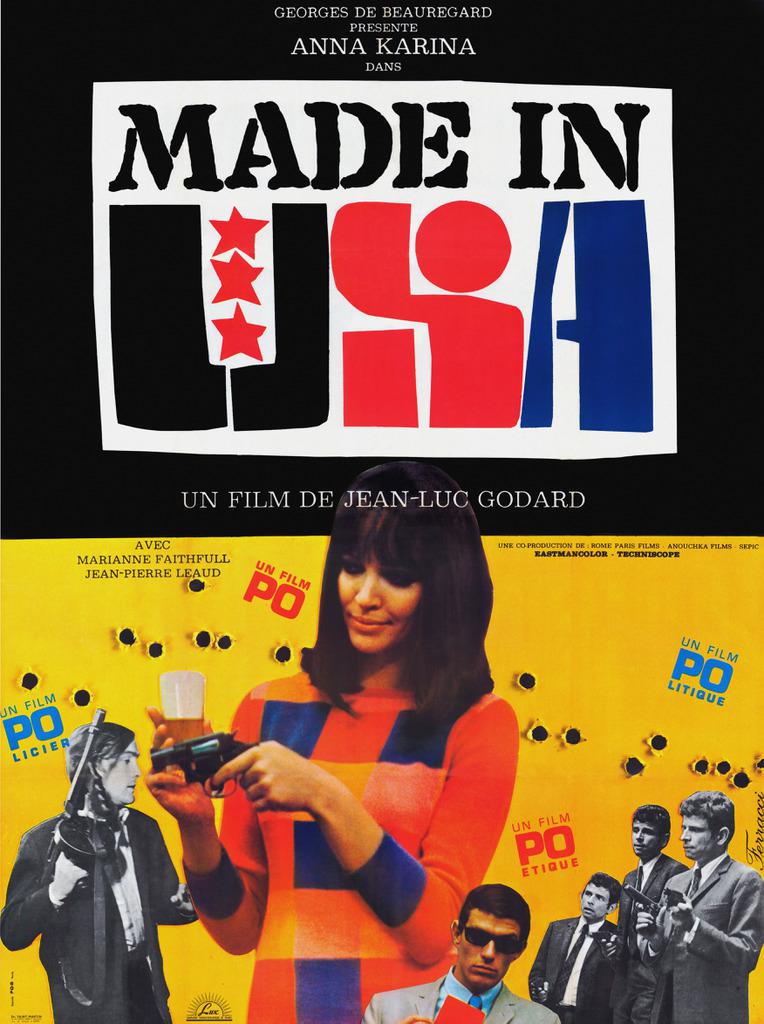 メイド・イン・U.S.A. - Poster France メイド・イン・U.S.A. - Poster France