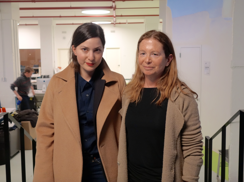 Portfolio - Masterclass Rebecca Zlotowski (ici avec la réalisatrice et modératrice Laurie Weitz), New York Media Center Portfolio - Masterclass Rebecca Zlotowski (ici avec la réalisatrice et modératrice Laurie Weitz), New York Media Center