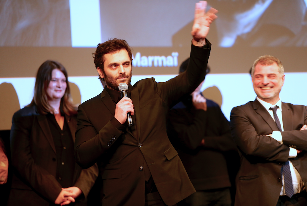 Bilan de la 24e édition des Rendez Vous with French Cinema in New York - Pio Marmai et Pierre Salvadori - Soirée d'ouverture - © Bestimage Bilan de la 24e édition des Rendez Vous with French Cinema in New York - Pio Marmai et Pierre Salvadori - Soirée d'ouverture - © Bestimage