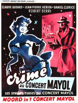 Crime au Concert-Mayol - Poster Belgique Crime au Concert-Mayol - Poster Belgique