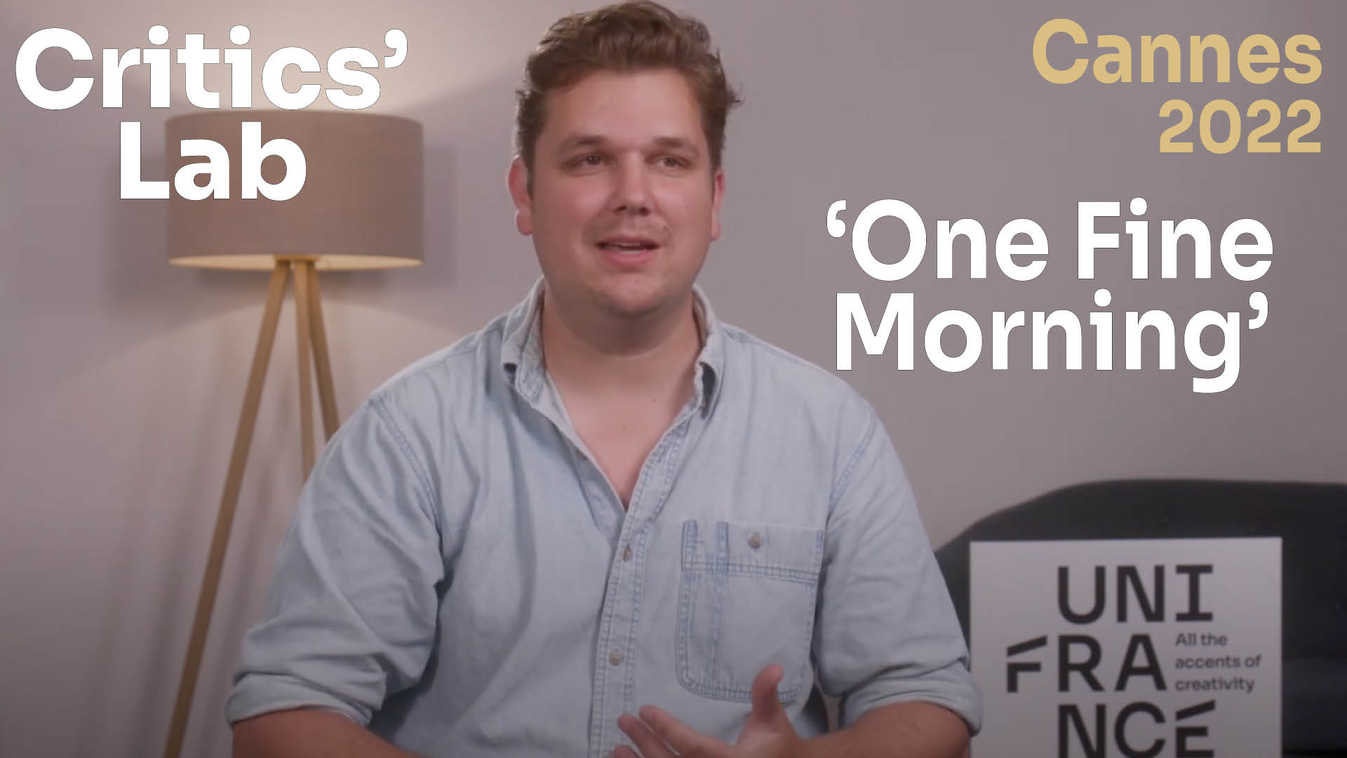 Le Critics' Lab d'Unifrance à Cannes 2022 Le Critics' Lab d'Unifrance à Cannes 2022