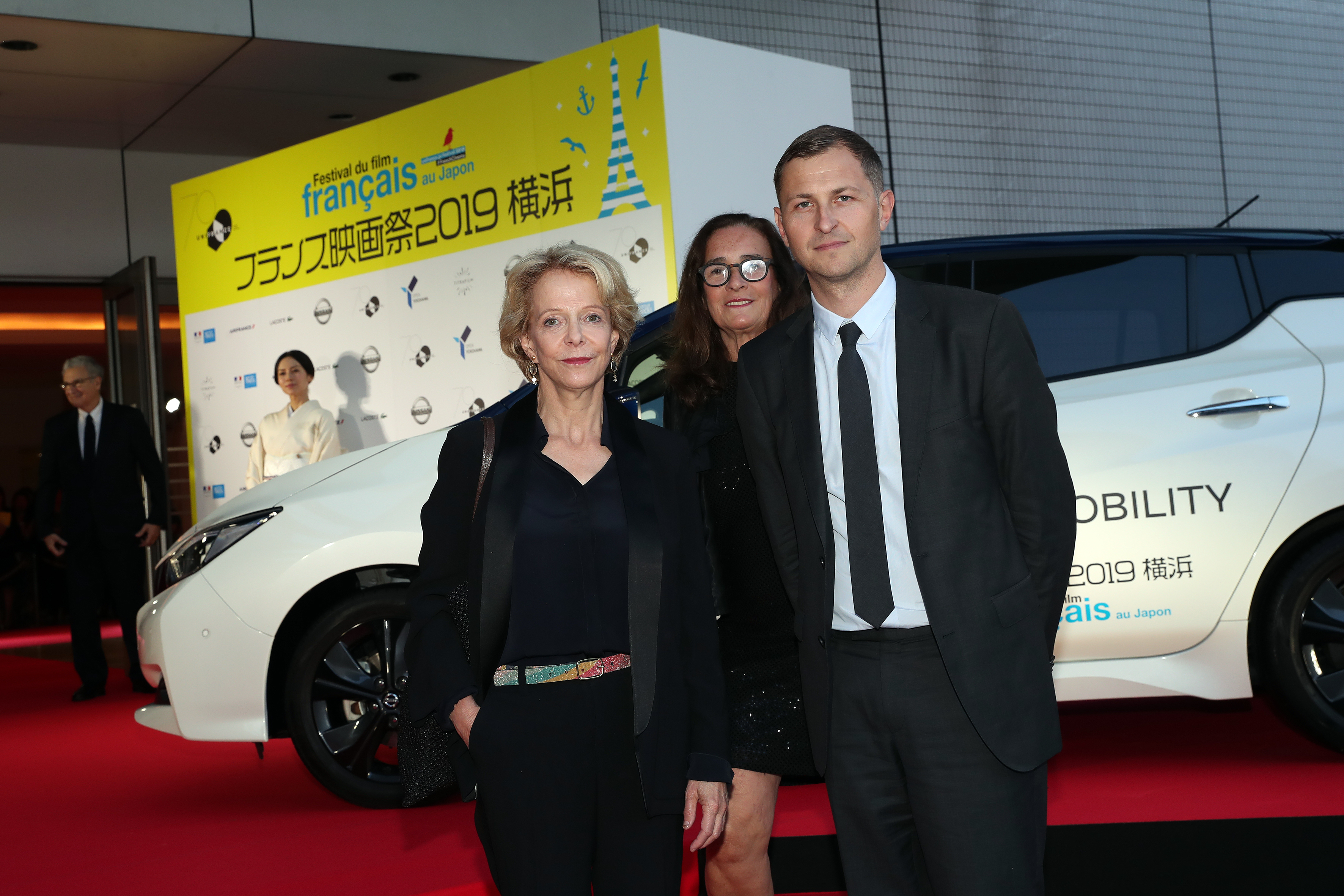 20 de junio – Inauguración del 27° Festival de Cine Francés de Japón - Frédérique Bredin, Françoise Pams et Mathieu Fournet du CNC - © Laurent Campus 20 de junio – Inauguración del 27° Festival de Cine Francés de Japón - Frédérique Bredin, Françoise Pams et Mathieu Fournet du CNC - © Laurent Campus