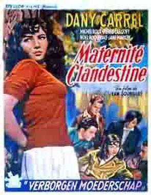 Maternité clandestine - Poster Belgique Maternité clandestine - Poster Belgique