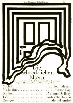 恐るべき親達 - Poster Allemagne 恐るべき親達 - Poster Allemagne