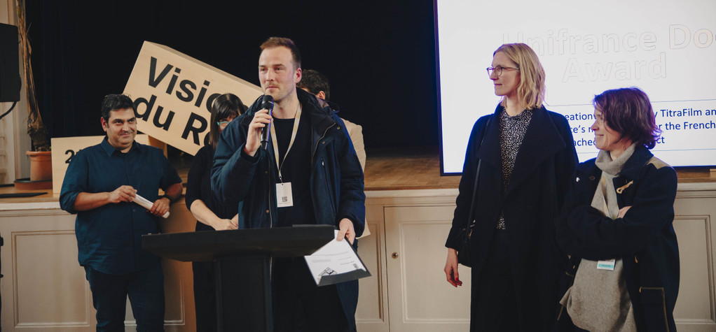 Le projet 'Gabin' reçoit le 4e Unifrance Doc Award au festival Visions du Réel - © Nikita Thevoz Le projet 'Gabin' reçoit le 4e Unifrance Doc Award au festival Visions du Réel - © Nikita Thevoz