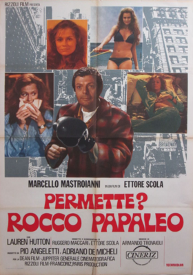 Un italiano en Chicago (¿Me permite? Rocco Papaleo) - Poster Italie Un italiano en Chicago (¿Me permite? Rocco Papaleo) - Poster Italie