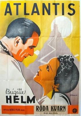 La Atlántida - Poster Suède La Atlántida - Poster Suède