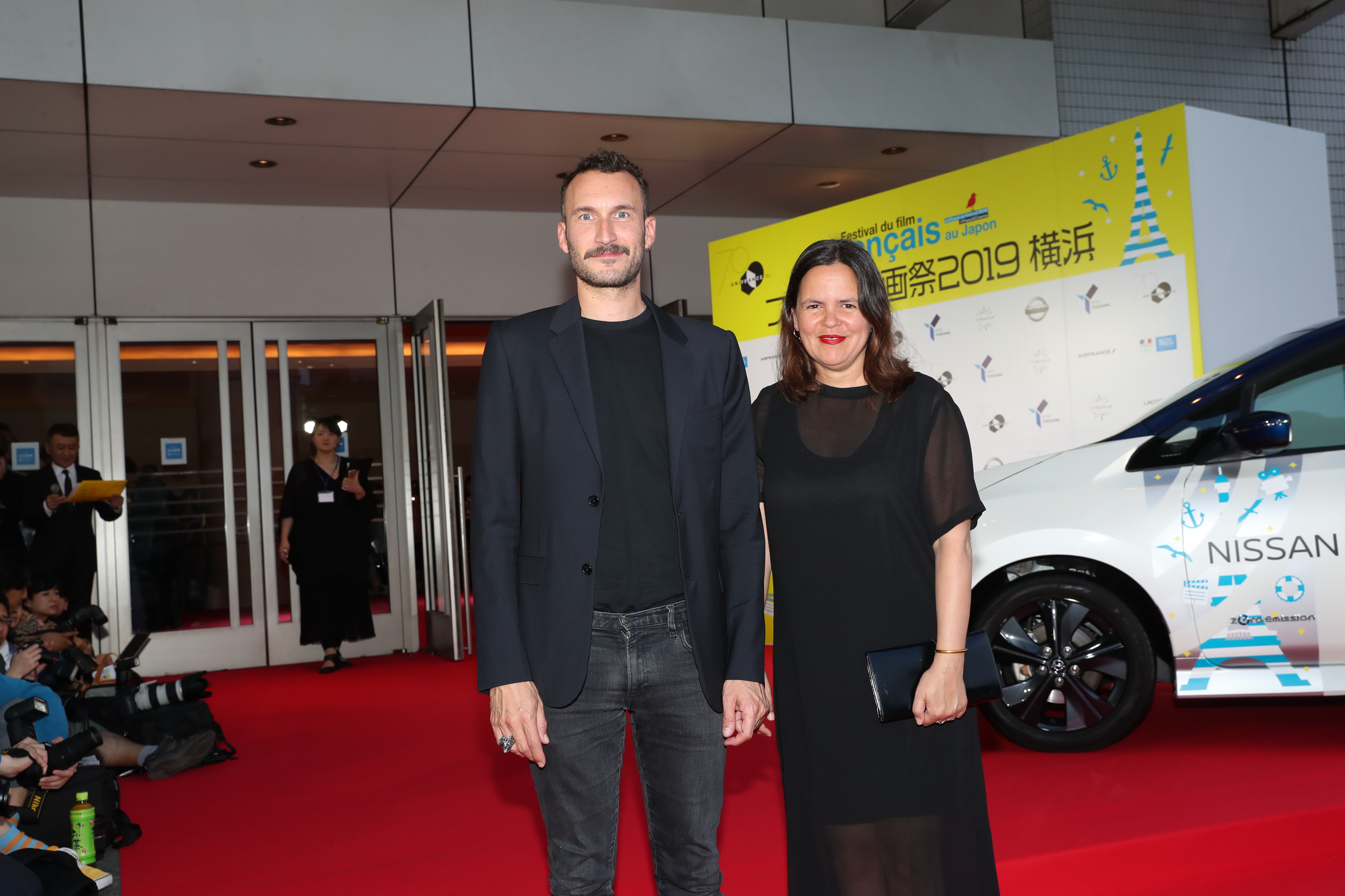 June 20: Opening of the 27th French Film Festival in Japan - Sébastien Marnier et sa productrice Caroline Bonmarchand - © Laurent Campus June 20: Opening of the 27th French Film Festival in Japan - Sébastien Marnier et sa productrice Caroline Bonmarchand - © Laurent Campus