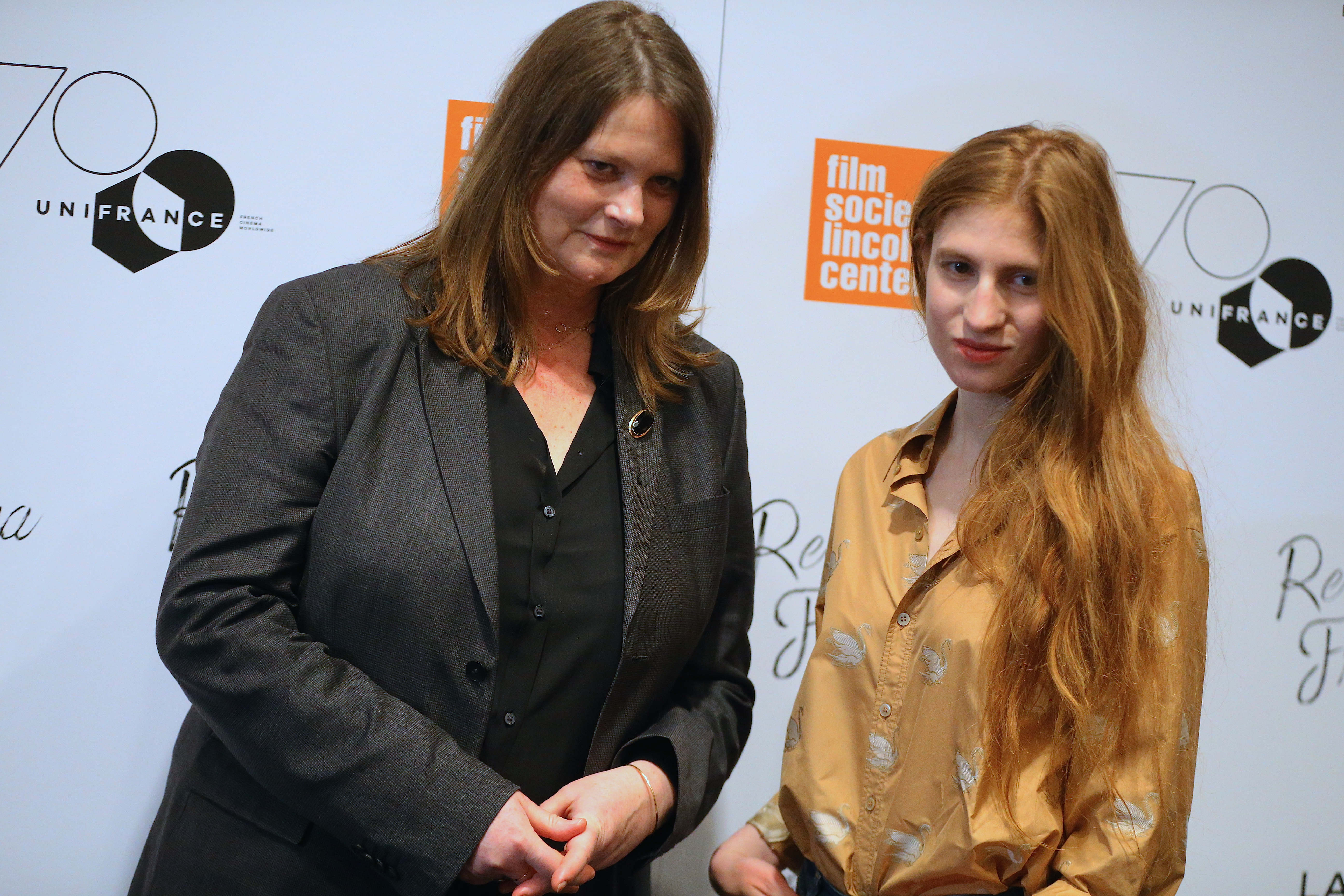 A very fine 24th edition of the Rendez Vous with French Cinema in New York - Agathe Bonitzer et Hélène Fillières - © Bestimage A very fine 24th edition of the Rendez Vous with French Cinema in New York - Agathe Bonitzer et Hélène Fillières - © Bestimage