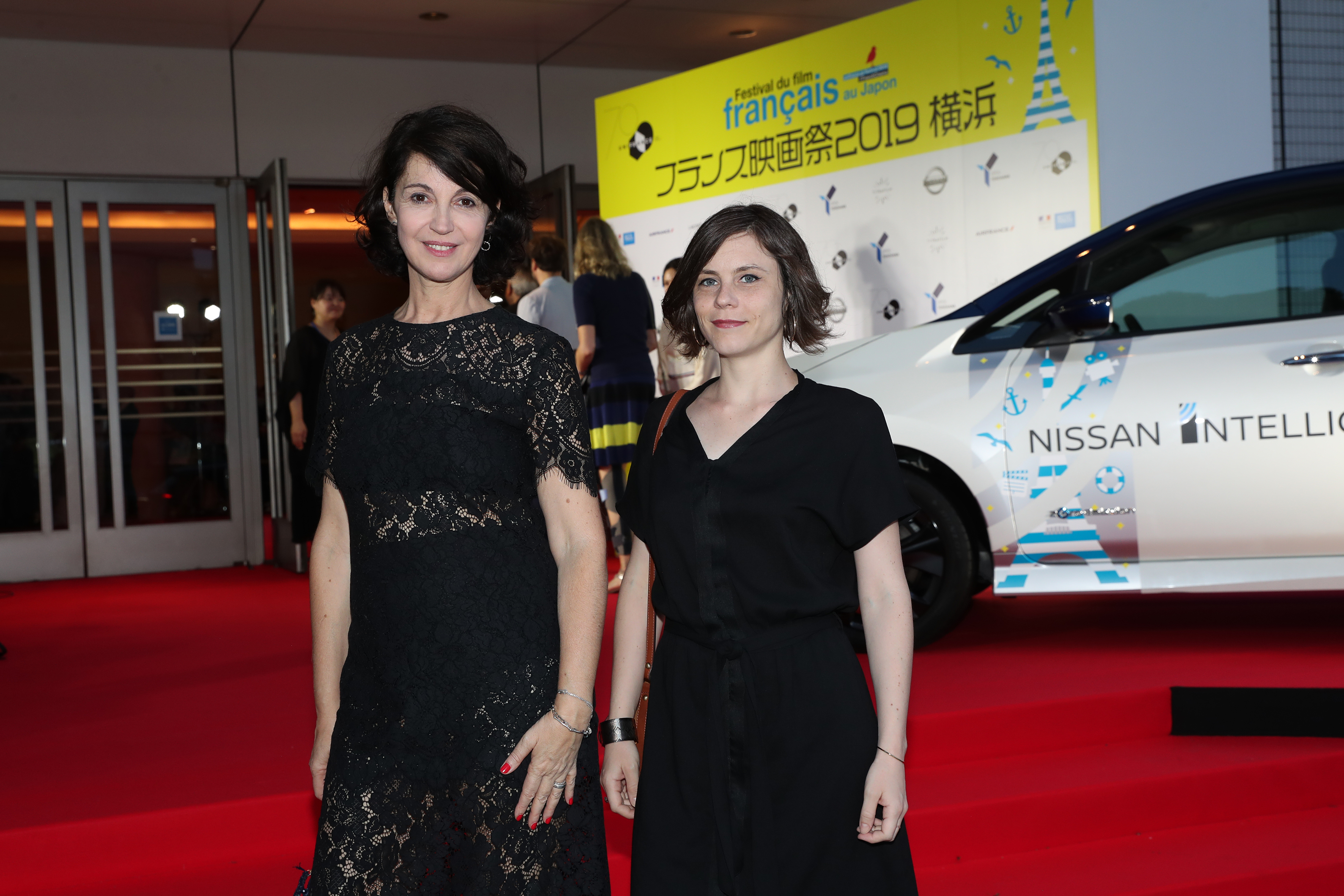 20 de junio – Inauguración del 27° Festival de Cine Francés de Japón - Zabou Breitman et Eléa Gobbé-Medellec - © Laurent Campus 20 de junio – Inauguración del 27° Festival de Cine Francés de Japón - Zabou Breitman et Eléa Gobbé-Medellec - © Laurent Campus