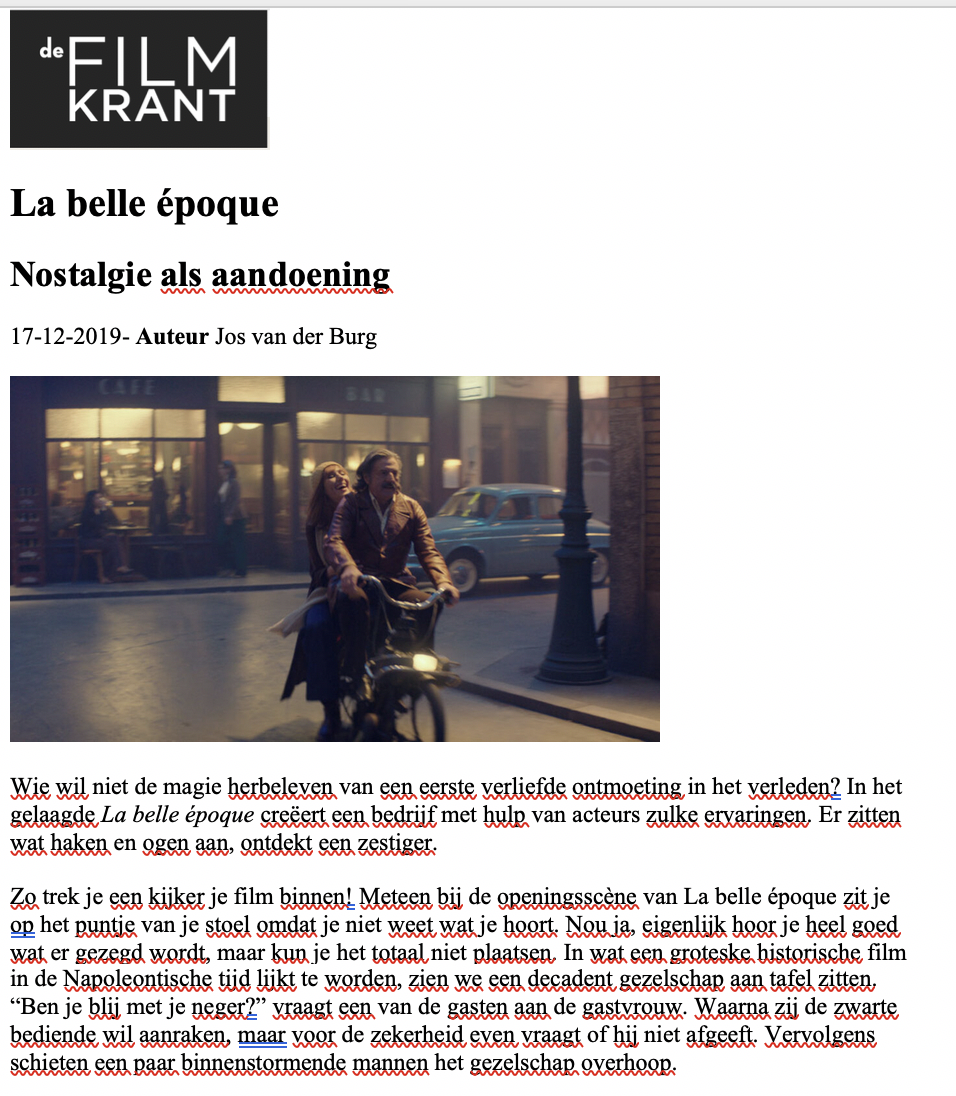 Press Roundup: January 2020 Press Roundup: January 2020