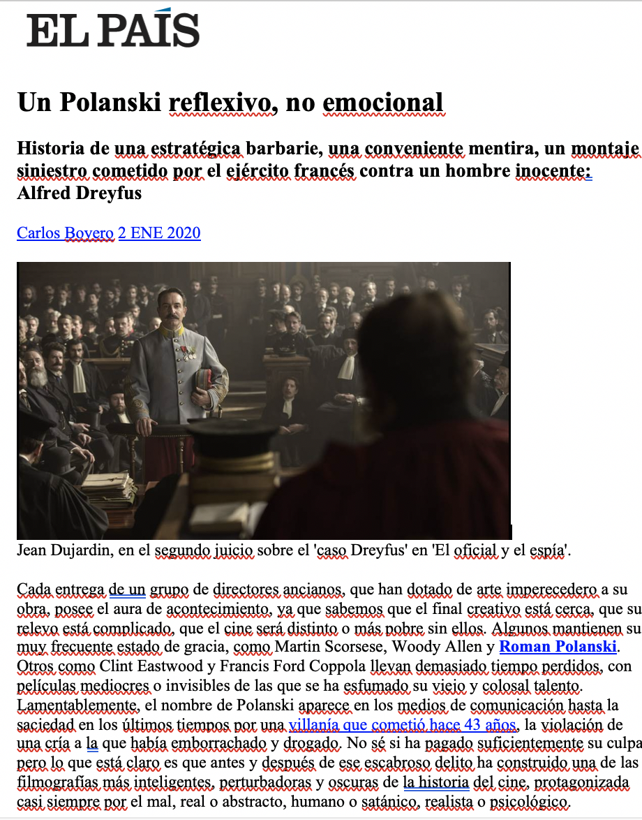 Press Roundup: January 2020 Press Roundup: January 2020