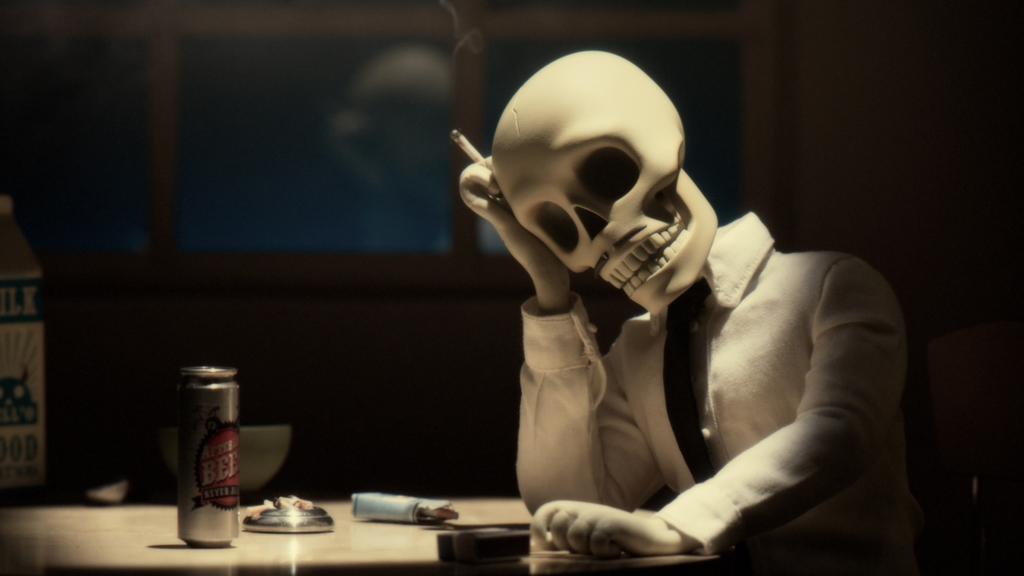 死と父と息子 死と父と息子