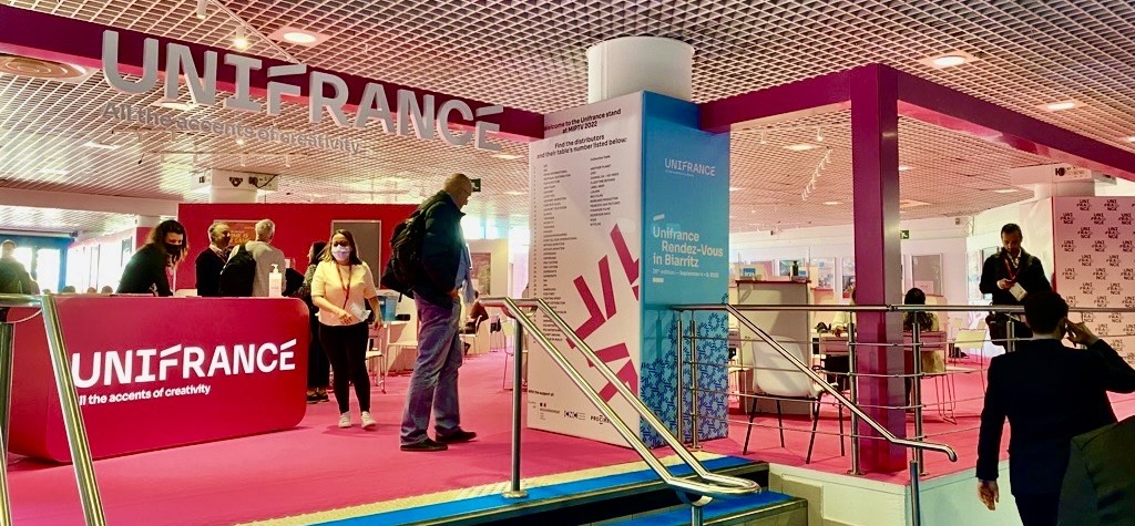 MIPTV: El estand de Unifrance ha acogido a una importante delegación francesa MIPTV: El estand de Unifrance ha acogido a una importante delegación francesa