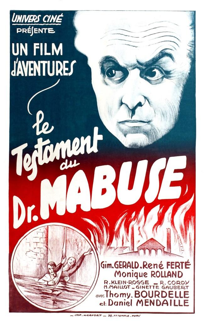 The Testament of Dr. Mabuse The Testament of Dr. Mabuse