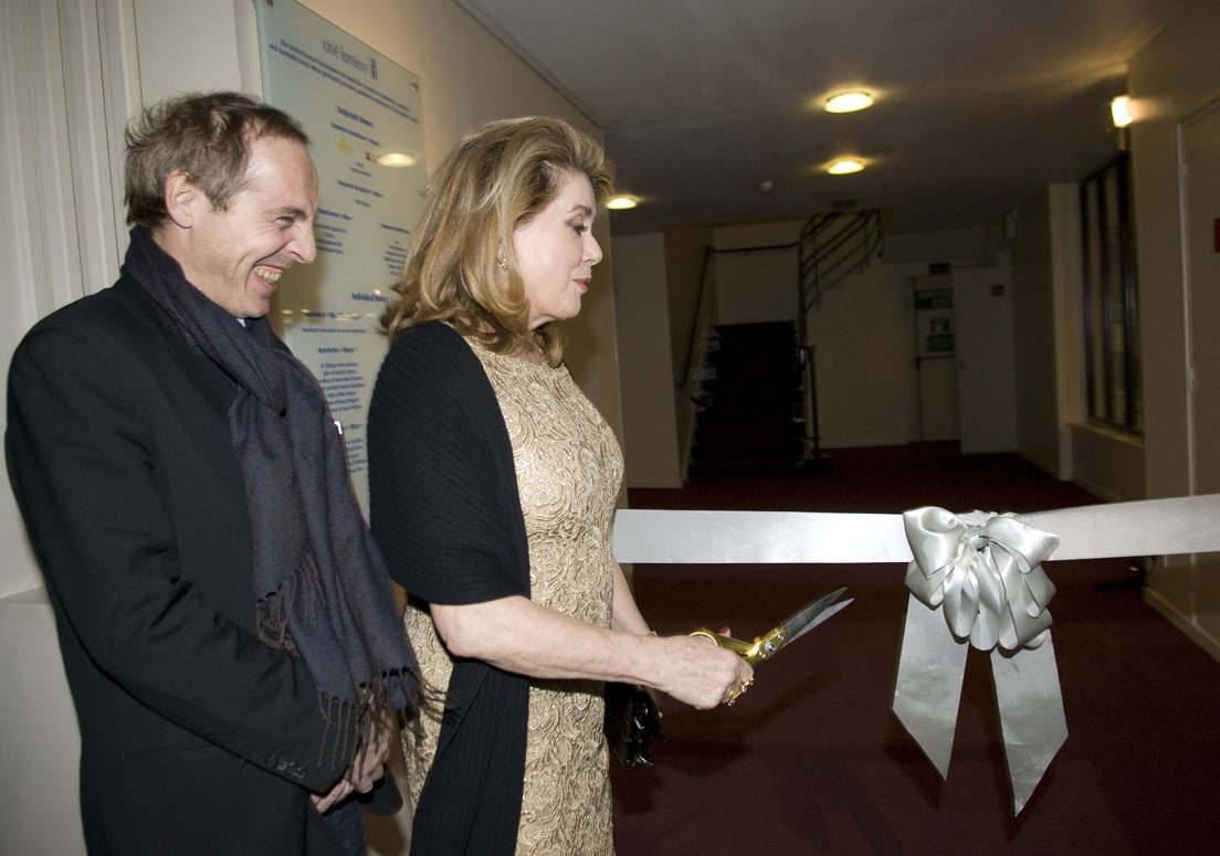 Réouverture du Ciné Lumière à Londres en présence de Catherine Deneuve - © Pablo Goikoetxea Réouverture du Ciné Lumière à Londres en présence de Catherine Deneuve - © Pablo Goikoetxea