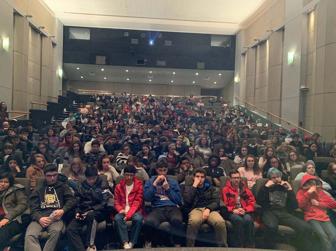 A very fine 24th edition of the Rendez Vous with French Cinema in New York - Séance scolaire complète ! - © Bestimage A very fine 24th edition of the Rendez Vous with French Cinema in New York - Séance scolaire complète ! - © Bestimage