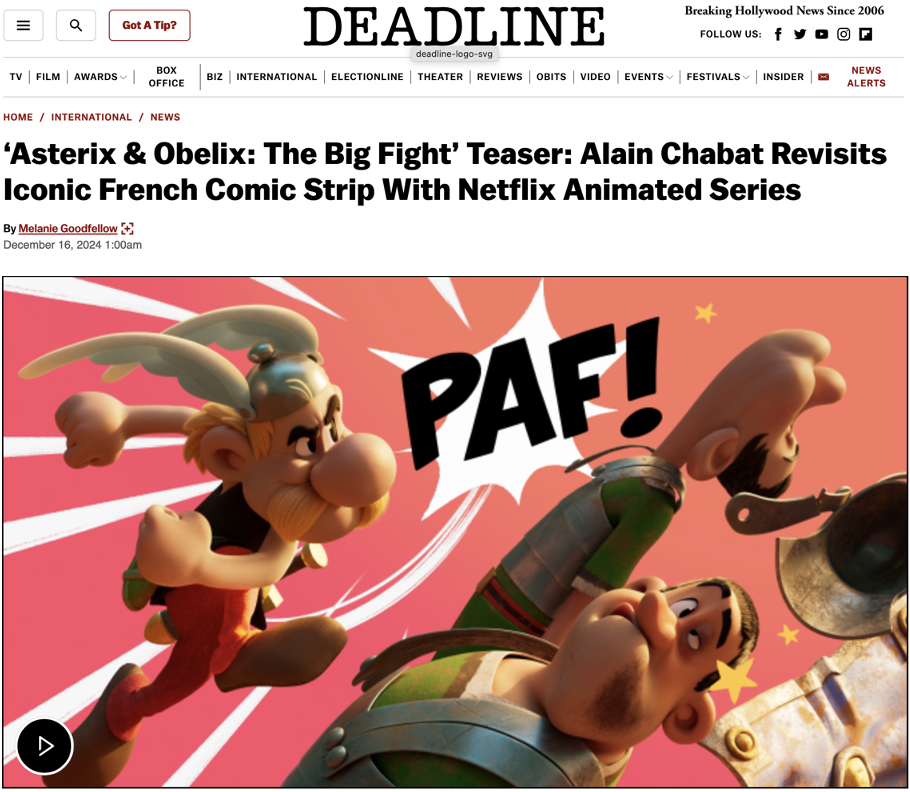 Revue de presse internationale - Décembre 2024 Revue de presse internationale - Décembre 2024