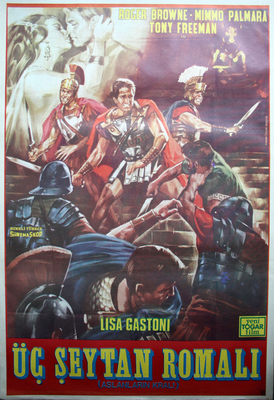 Les Trois centurions - Poster Turquie Les Trois centurions - Poster Turquie
