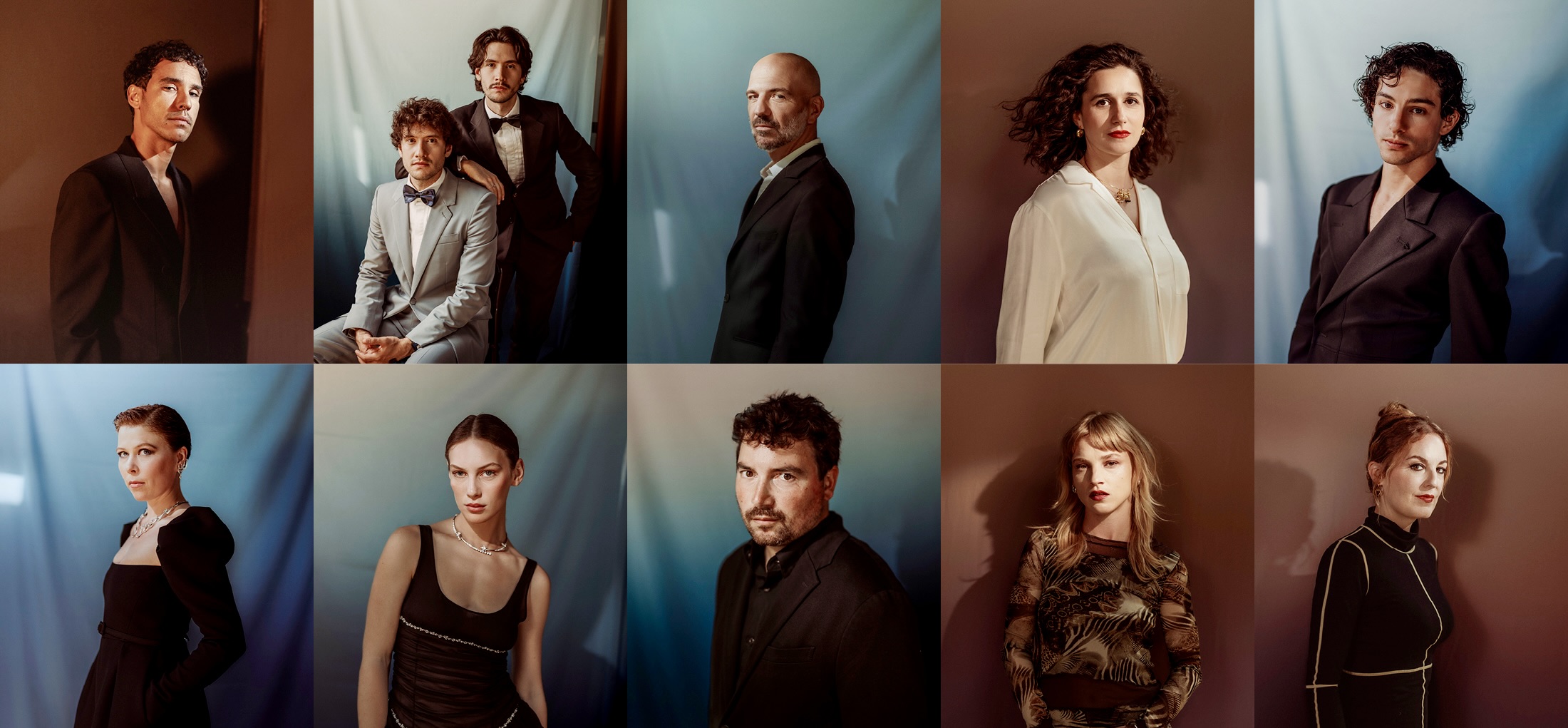 La promotion 2025 des 10 to Watch d’Unifrance à la Mostra de Venise, avec le soutien d’Ami Paris - © Laura Stevens / Unifrance La promotion 2025 des 10 to Watch d’Unifrance à la Mostra de Venise, avec le soutien d’Ami Paris - © Laura Stevens / Unifrance