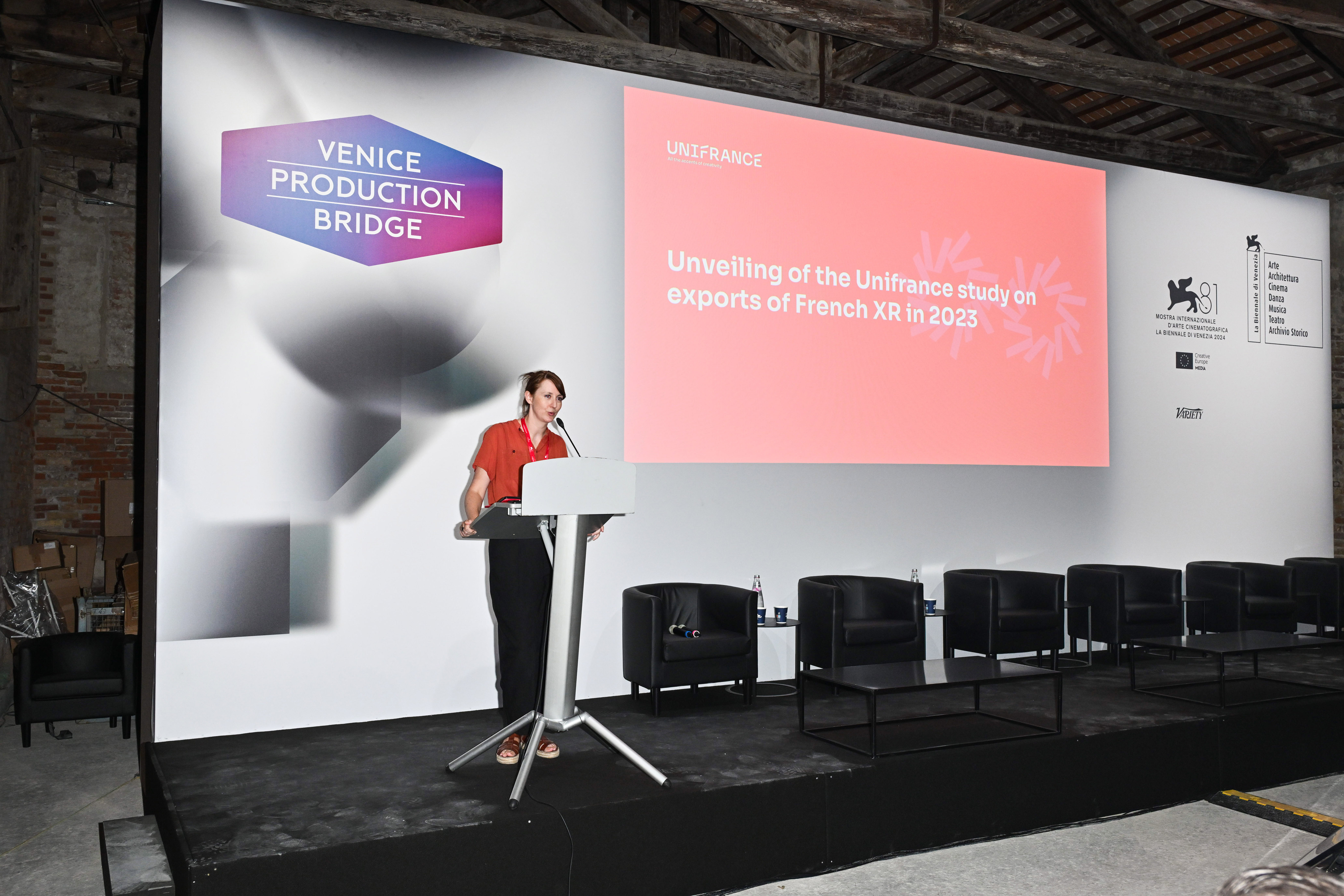 French XR in the spotlight on Venice Festival's immersive island - © Simone Comi / Ipa Agency French XR in the spotlight on Venice Festival's immersive island - © Simone Comi / Ipa Agency