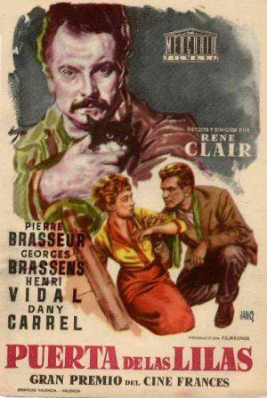 リラの門 ポスター　希少　ルネクレール　リラの門　B2ポスター 二枚 リラの門 ポスター 希少 ルネクレール リラの門 B2ポスター 二枚 リラ