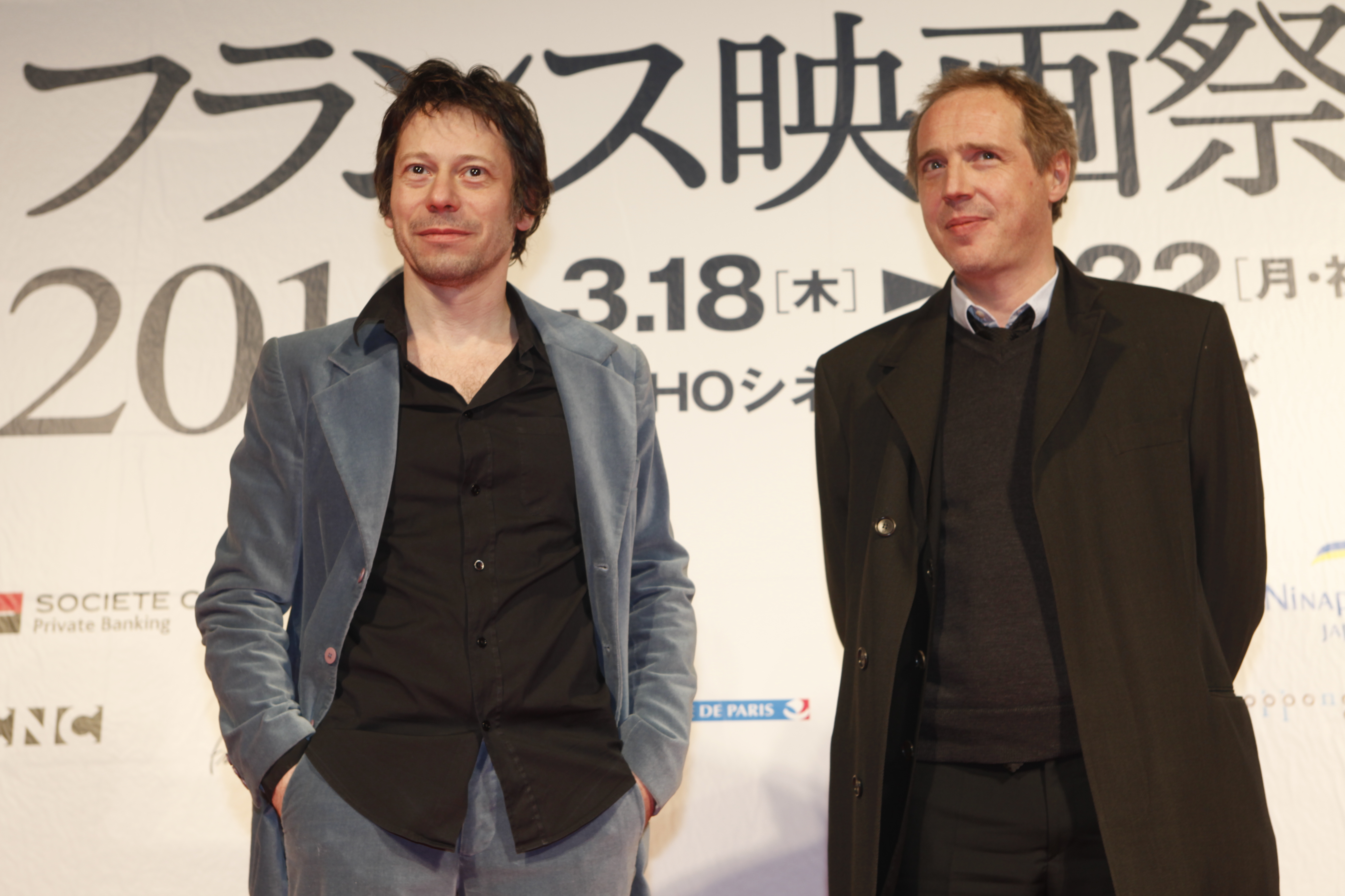 Japón: Reseña del Festival de cine Francés - Arnaud Desplechin et Mathieu Amalric à Tokyo - © Pierre Olivier Japón: Reseña del Festival de cine Francés - Arnaud Desplechin et Mathieu Amalric à Tokyo - © Pierre Olivier