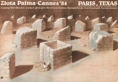 Paris, Texas - Poster Pologne Paris, Texas - Poster Pologne