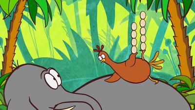 La Poule, l'éléphant et le serpent La Poule, l'éléphant et le serpent