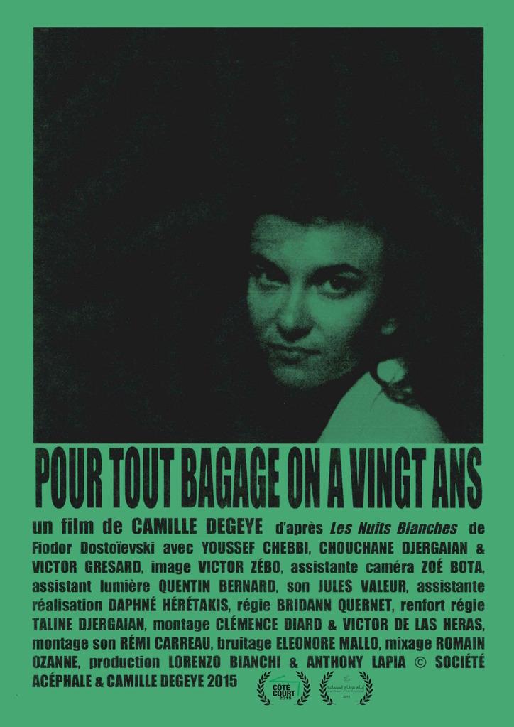 Pour tout bagage, on a vingt ans Pour tout bagage, on a vingt ans